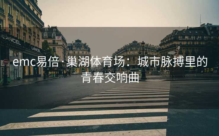 emc易倍·巢湖体育场：城市脉搏里的青春交响曲